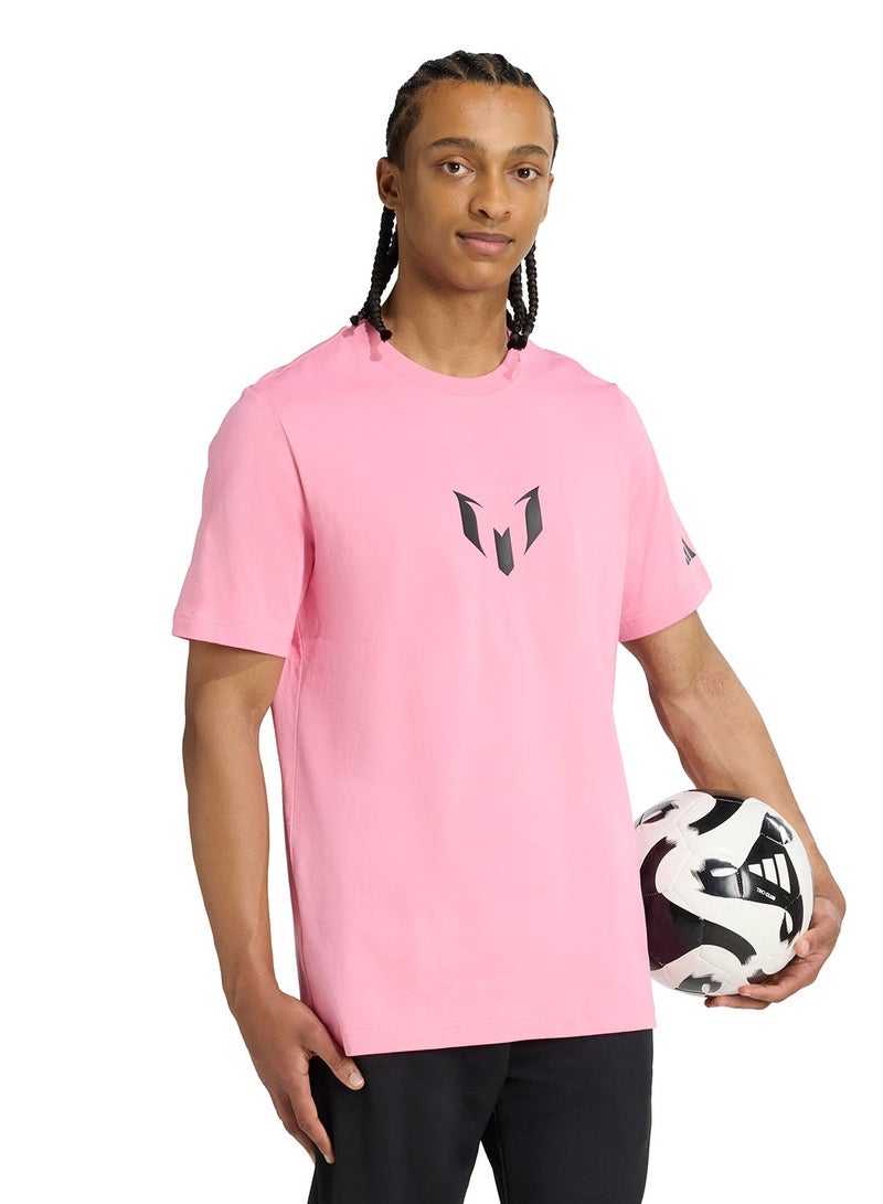 Adidas Messi Name & Number Graphic T-Shirt - Image 3